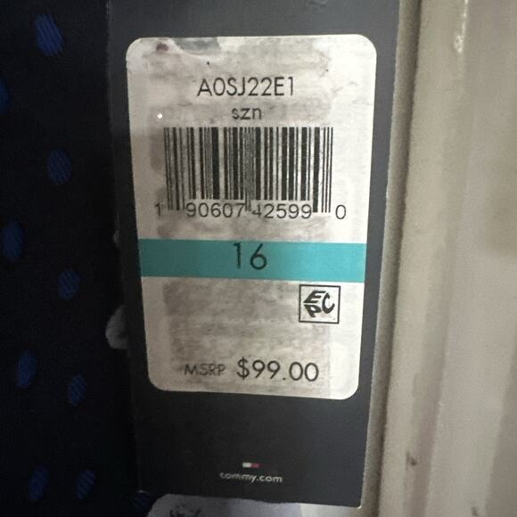 Tommy Hilfiger Women’s Blue Floral Shift Dress Sz 16 NWT - Picture 2 of 8